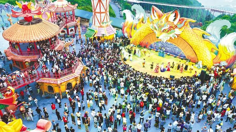 七月二十一日开园 宜昌百里荒邀你沉浸式体验仙侠山水夏凉之乐