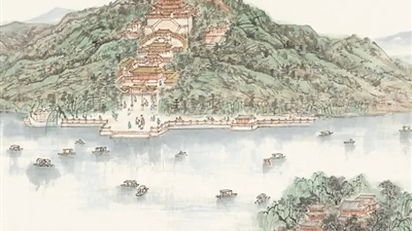 来逛画家笔下的三山五园 看传统与现代碰撞的园林之美