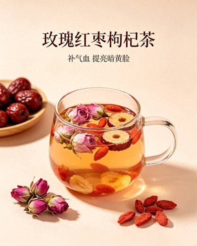 这才是玫瑰花正确喝法！4种绝配，疏肝养颜，气色越来越好